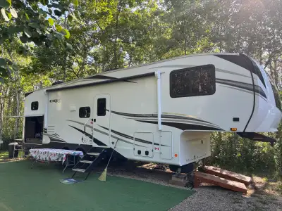 2022 jayco eagle ht 29.5 bhok 2 slides Full Outdoor kitchen Quad bunk house Owned since new Parked i...