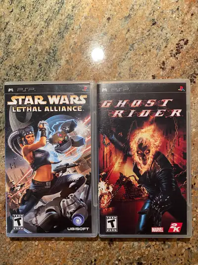 Complete games Great condition Items for pick up