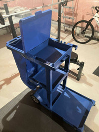 Commercial janitorial cart
