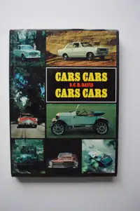 Livre auto Cars Cars Cars Cars par SCH Davis 1968