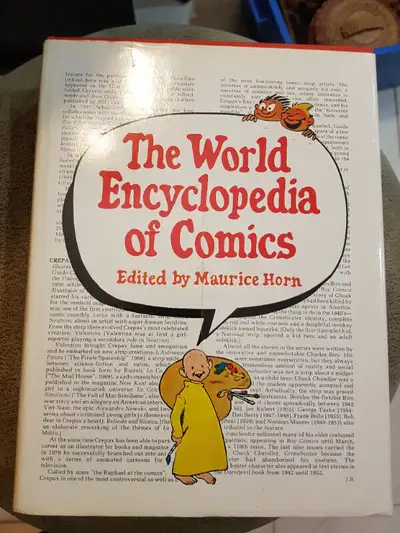 Comic Book Encyclopedia - 789 pages, hard cover, in excellent condition. 850 illustrations including...