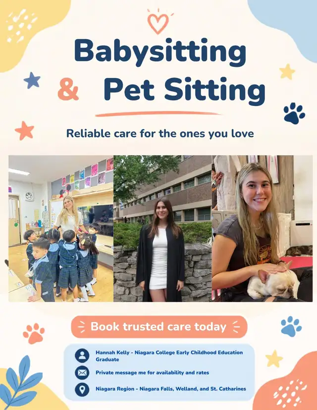 Babysitter and Pet Care