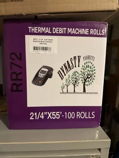  debit machine rolls of paper , View more