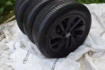 4likenew225/60r18Continental TrueContact TourTires Wheels5x114.3 with TPMS Sensors All Seasons SUV t...