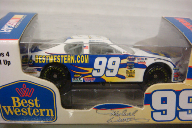 NASCAR Stock Car #99 Michael Waltrip Best Western in Arts & Collectibles in Brantford - Image 2