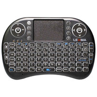 Lexma TK200 Wireless Backlit Ergonomic Mini Keyboard Touchpad