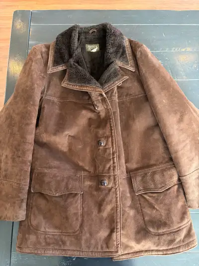 Vintage Suede Jacket - Skijoring Style!, View more