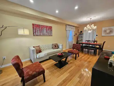 Tufted sofa with 2 accent chairs, View more