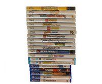 Various Wii, Wii U, PS4 games