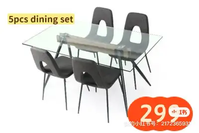 Closing sale—brand new dining set$299up, View more