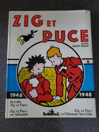 Album BD Zig et Puce - Futuropolis 1946-1948 - Saint-Ogan