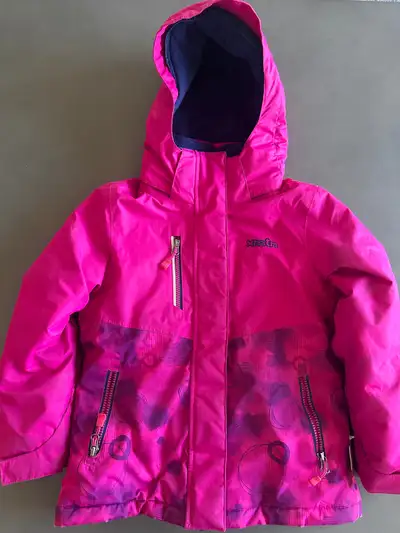 SKI WINTER JACKET 8 YR OLD GIRL PINK PURPLE EXCELLENT CONDITION, View more