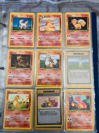Carte Pokémon vintage 1999