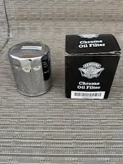 For Sale New Harley Davidson Sportster Chrome Oil Filter ,$15 Cash only please ,Located in Sherwood...