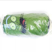 Rick And Morty Pickle Rick Sleeping Bag w/ Green Carry Case