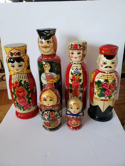 Russian Wood Dolls, View more
