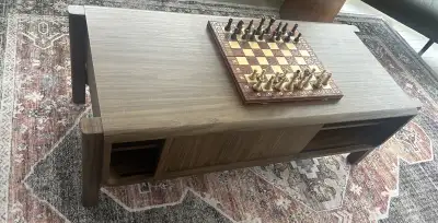 Coffee table 130x60 cm -Walnut, View more