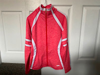 One tooth jacket excellent condition pink and white size L $25