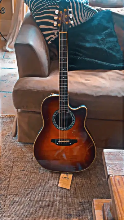Acoustic Guitar: Morris Tornado Japan - Ovation Style, View more