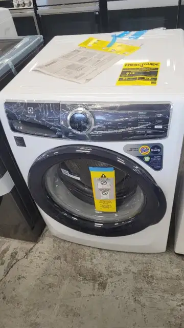 Electrolux 5.2 Cu Ft Front Load Washer – ELFW7626BW0 | White, View more