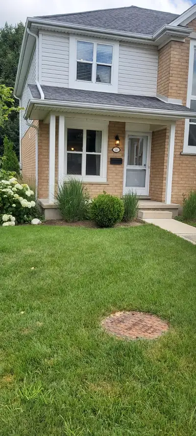 Two furnished bedrooms in a three bedroom townhouse for rent. Situated in the quiet upscale neighbor...