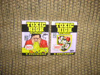 VINTAGE TOXIC HIGH SCHOOL TRADING CARD/STICKER PACKS UNOPENED