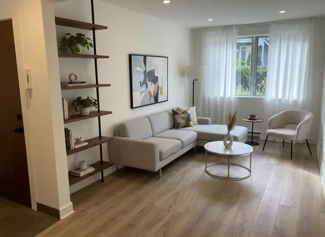 Très beau 4½ chambres fermées Métro Pie IX/Métro Joliette