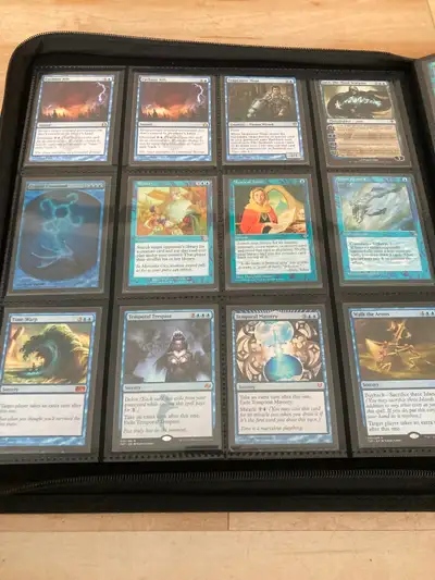 one piece booster box acrylic case One Piece OP-01 Blue Bottom Booster Box Acrylic Case With Magnetic Lid