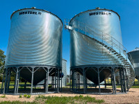 ⚡️⚡️⚡️Corr Grain Westeel/Meridian Corrugated Bins / Hoppers⚡️⚡️⚡