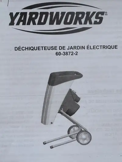 Déchiqueteuse de jardin , électrique, View more