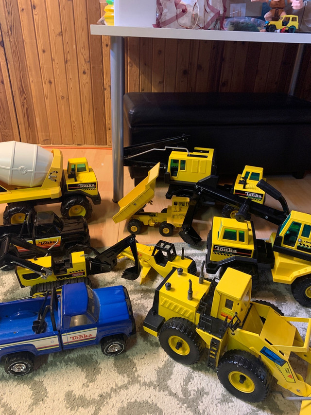 Vintage Mighty Tonka Vehiles Pressed steel  collectibles in Toys & Games in St. Albert