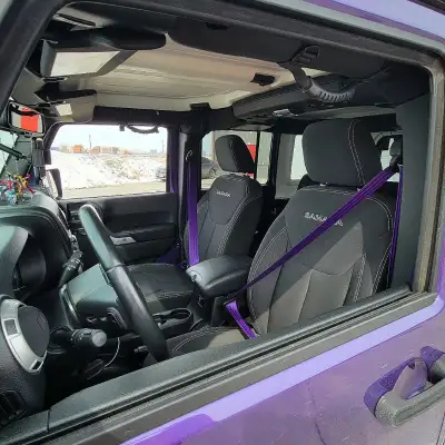 You have a nice car but still driving with basic-ass black or grey belts like the rest of the world?...