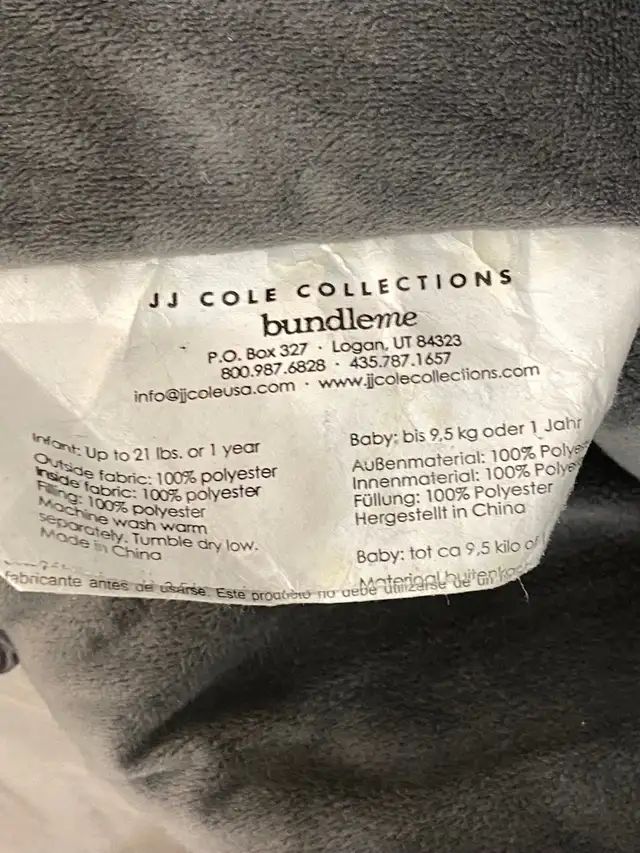 JJ Cole Bundleme - Infant to 1 Year522134537540751362