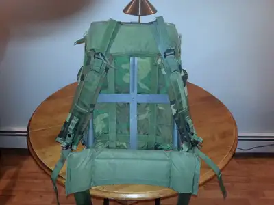 Alice Field Pack Woodland Camo With Frame, View more