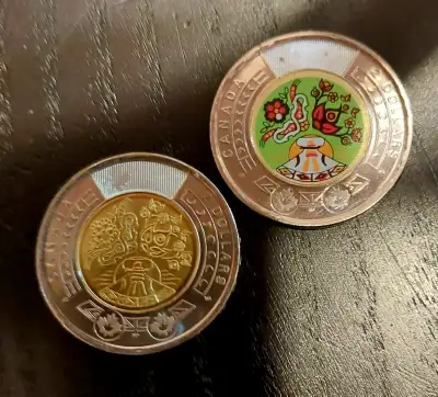 CANADIAN 2-DOLLAR COINS, View more