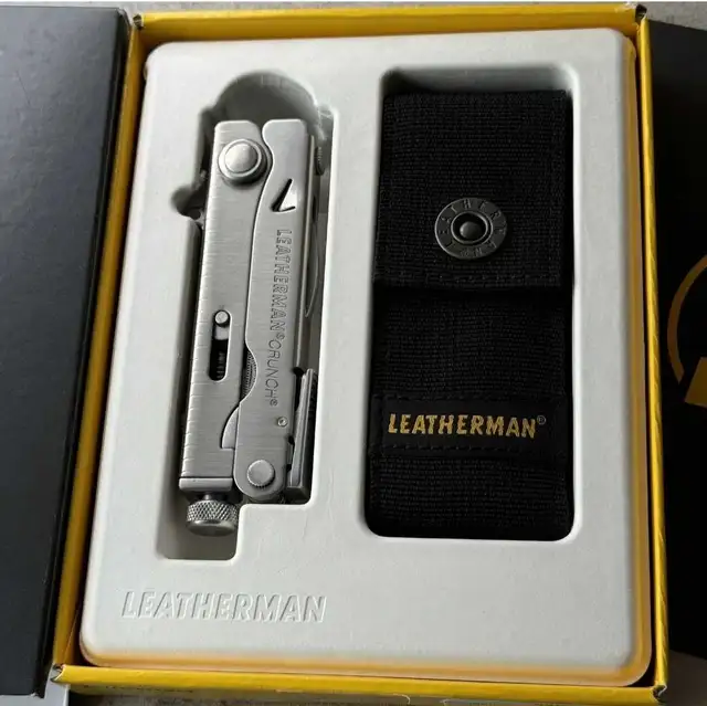 "RARE" Leatherman Crunch multitool, ballistic nylon sheath