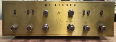 THE FISHER X-100  STEREO TUBE AMPLIFIER, View more
