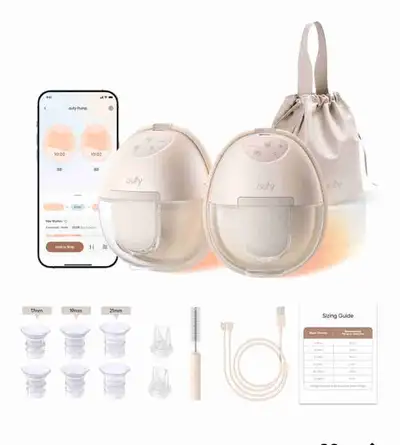 Eufy S1 breast pump. Hospital grade suction, ability to control the pump from your phone through the...