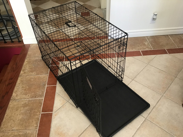 Cage pour chien 36 ‘’ long x 23’’ large x 25’’ haut dans Accessoires  à Longueuil/Rive Sud - Image 2