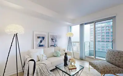 Luxury 1+1 Condo FOR RENT in Toronto On the Bloor-Line 2 Subway