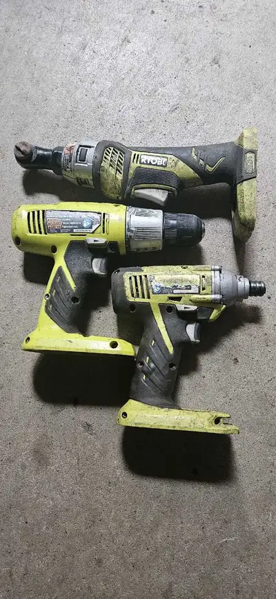 Ryobi 18v power tool set, View more