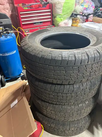 Tire are in good shape, about half worn. Asking 300. Obo