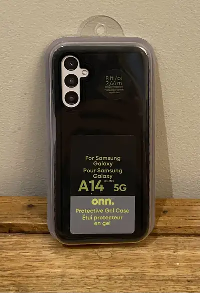 New onn Samsung Galaxy A14 Gel Phone Case, View more