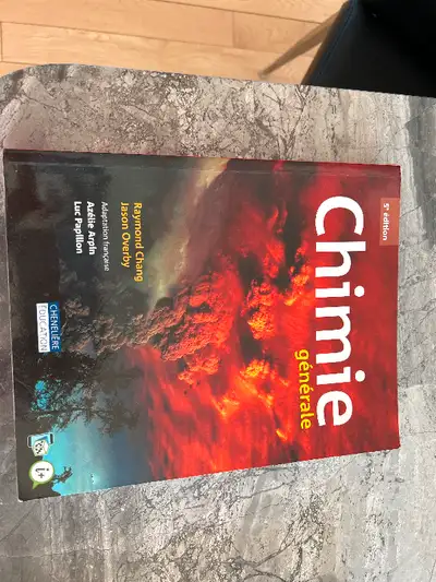 Livre Chimie Générale 5 Édition, View more