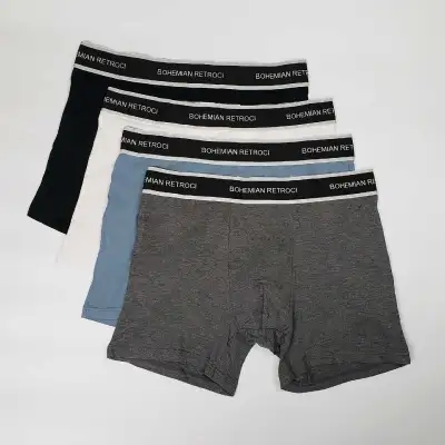 Bohemian Retroci Men's Underwear Sport Boxers set of 4, View more
