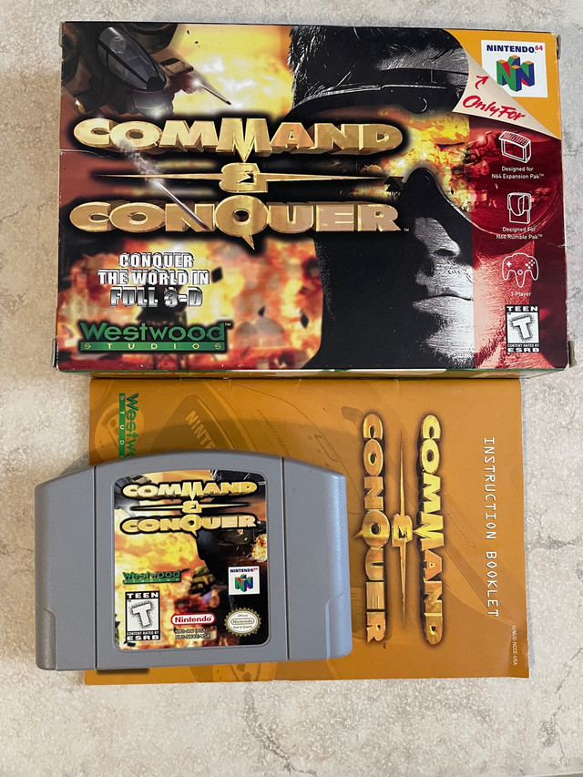 Command & Conquer N64 in Older Generation in City of Toronto