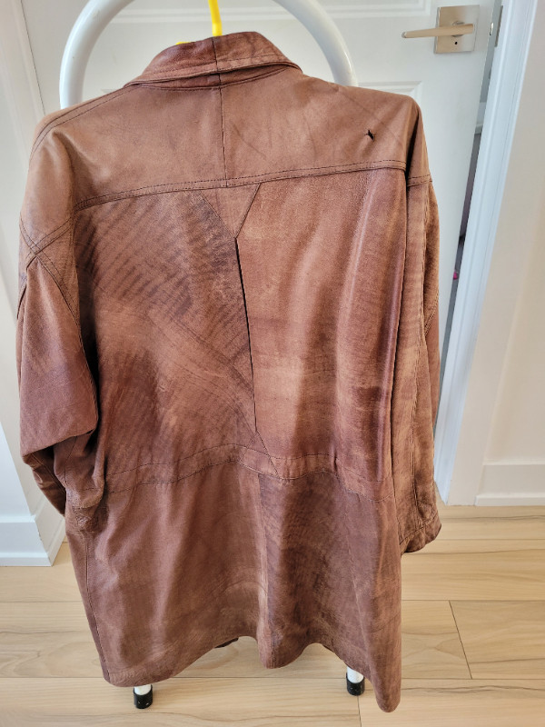 Manteau en cuir pour femmes ou hommes in Women's - Tops & Outerwear in Gatineau - Image 2