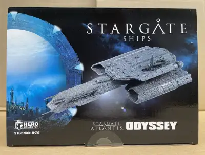 Eaglemoss Stargate Atlantis Ships Odyssey BC-304 Battle Cruiser, View more