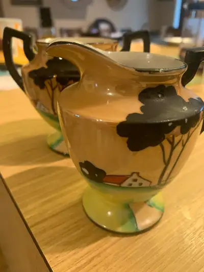 creamer and sugar bowl, View more