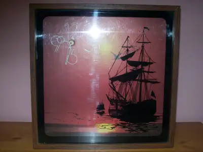 wall sailboat clock, View more